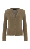 Nili Lotan Nari Silk Cardigan In Green