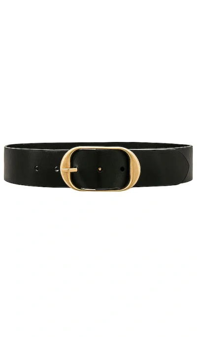 Nili Lotan Nili Leather Belt In Black