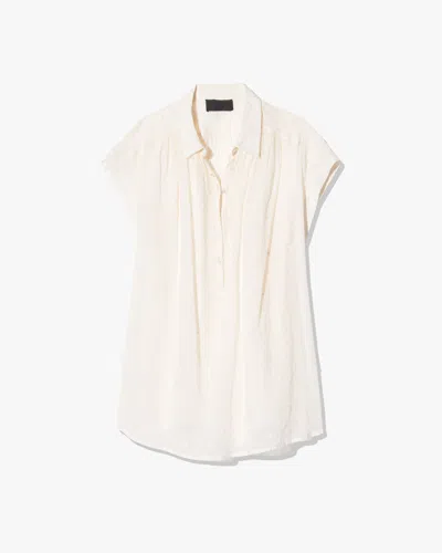 Nili Lotan Normandy Blouse In White