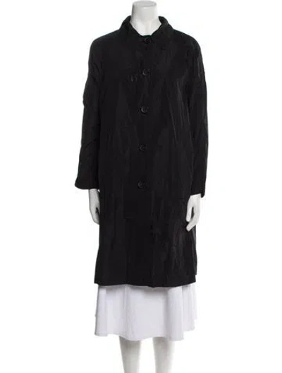 Pre-owned Nili Lotan Nylon Peacoat In Blue
