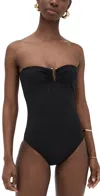 Nili Lotan One Piece Bathing Suit Black