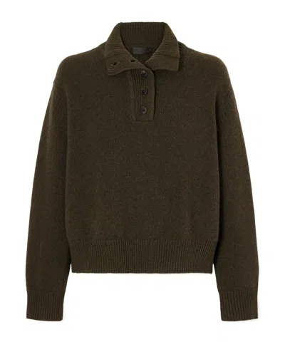 Nili Lotan Oversized Sweater In Green