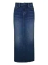 Shop Nili Lotan Ozzy Denim Maxi Skirt