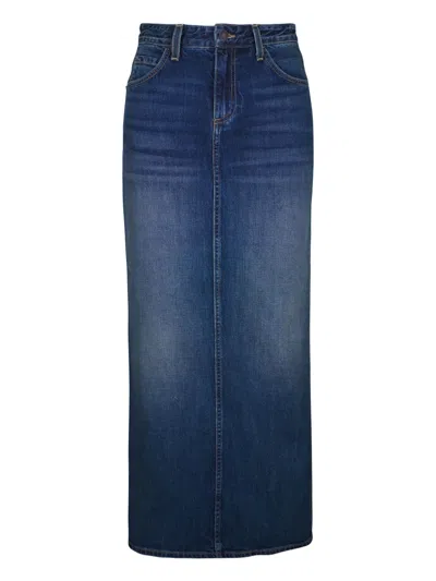 Nili Lotan Ozzy Denim Maxi Skirt