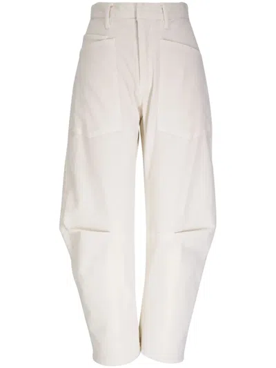 Nili Lotan Pantalon Shon Crudo In Neutral