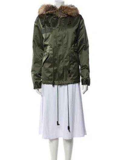 Pre-owned Nili Lotan Parka In Green