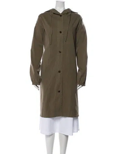 Pre-owned Nili Lotan Parka In Green