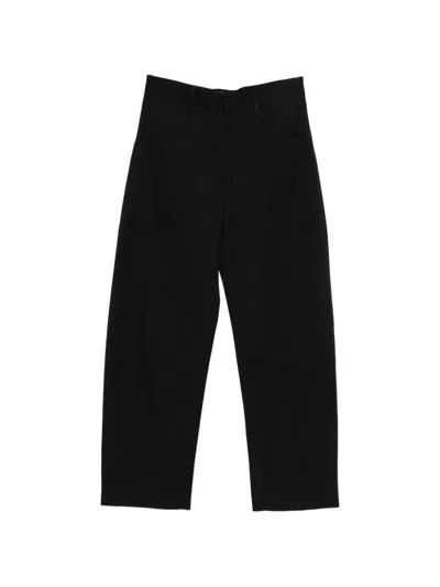 Nili Lotan Patch Pocket Trousers In Black