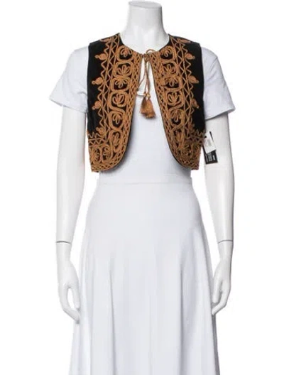 Pre-owned Nili Lotan Patterned Vest In Multicolor