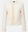 Nili Lotan Harry Open-knit Cashmere Cardigan In White