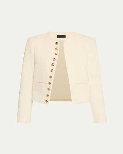 Nili Lotan Patti Open-front Short Jacket