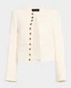 Nili Lotan Patti Open-front Short Jacket