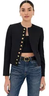 Nili Lotan Virgin Wool Jacket In Black