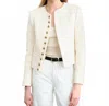 Nili Lotan Harry Open-knit Cashmere Cardigan In White