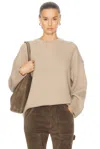 Nili Lotan Payten Sweater In Beige Melange