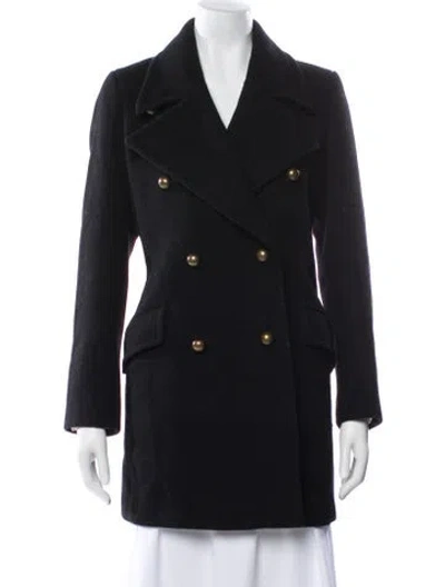 Pre-owned Nili Lotan Peacoat In Black