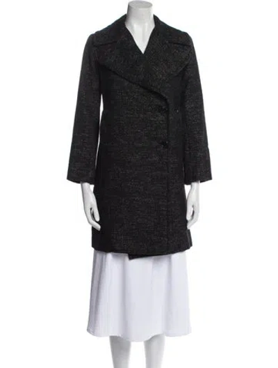 Pre-owned Nili Lotan Peacoat In Black