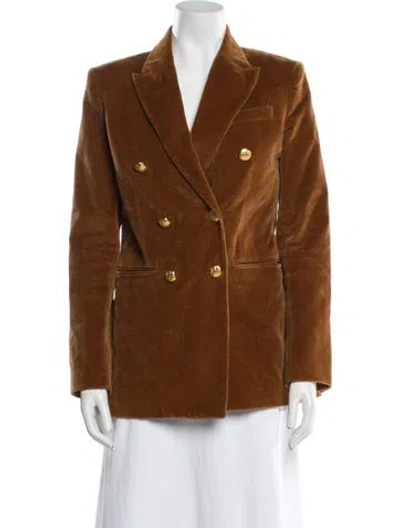 Pre-owned Nili Lotan Peacoat In Brown