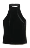 Nili Lotan Peneloppe Halter Top In Black