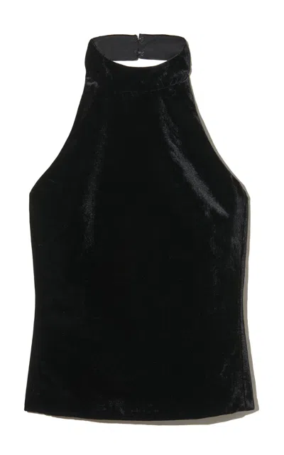 Nili Lotan Peneloppe Halter Top In Black