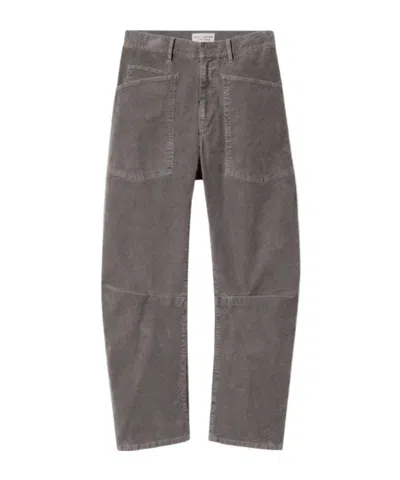 Nili Lotan Pleated Casual Trousers In Gray