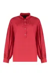 Nili Lotan Printed Silk Shirt
