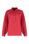 Nili Lotan Printed Silk Shirt