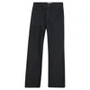 Nili Lotan Quentin Wide Leg Jeans In Black Cotton In Black