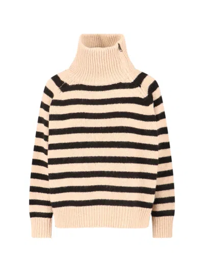 NILI LOTAN RAELYNN STRIPED SWEATER