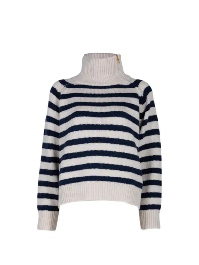 Nili Lotan Raelynn Striped Sweater In Neutral