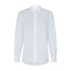 Nili Lotan Button-down Long-sleeved Shirt In White