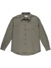 Nili Lotan Raphael Cotton Shirt In Green