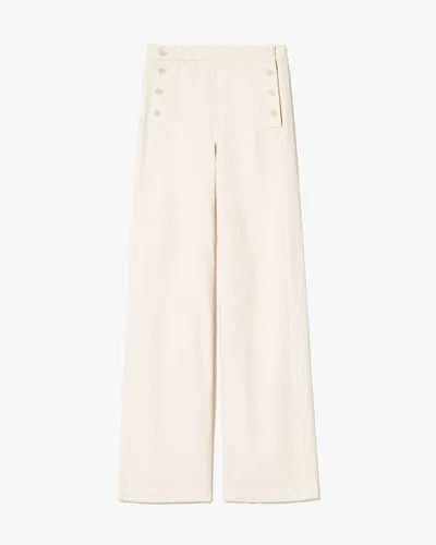 Nili Lotan Reed Cotton Pant In Gray