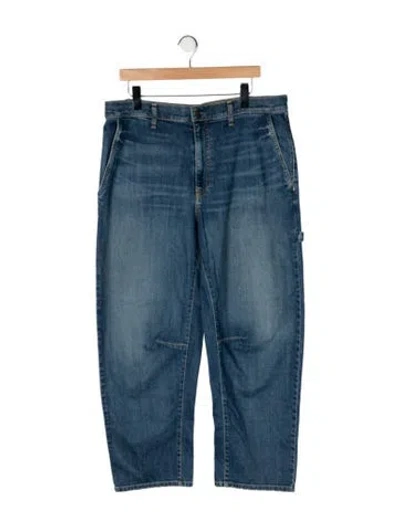 Pre-owned Nili Lotan Relaxed Fit Jeans W/ Tags In Blue