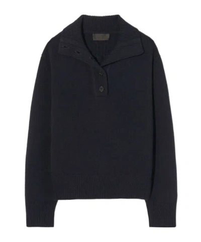 Nili Lotan Renata Cashmere Sweater In Black
