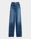 Nili Lotan Rolland Wide-leg Jeans In Simon Wash