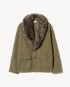 Nili Lotan Ronay Parka In Green