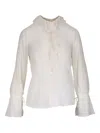 Nili Lotan Ruffle-detail Blouse