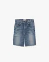 Nili Lotan Russel Denim Short In Brown