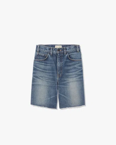 Nili Lotan Russel Denim Short In Brown