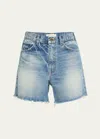 Nili Lotan Russel Denim Shorts In Summer Wash