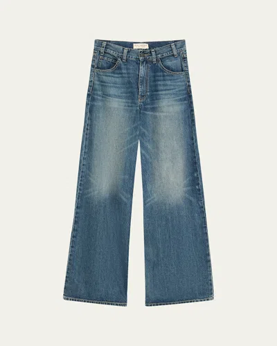Nili Lotan Salome Wide-leg Simon Wash Jeans