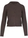 Nili Lotan Saskia Cardigan In Brown