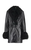 Nili Lotan Sefa Leather Jacket In Black
