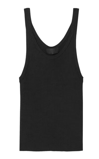 Nili Lotan Selah Silk Sweater In Black