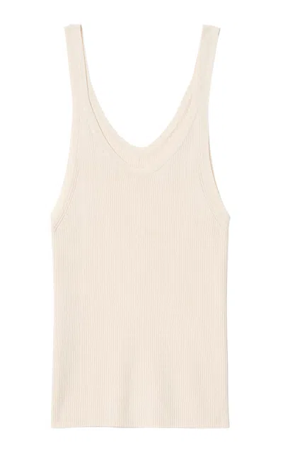 Nili Lotan Selah Silk Sweater In Ivory