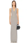 Nili Lotan Shaya Cashmere Sweater Dress In Gray