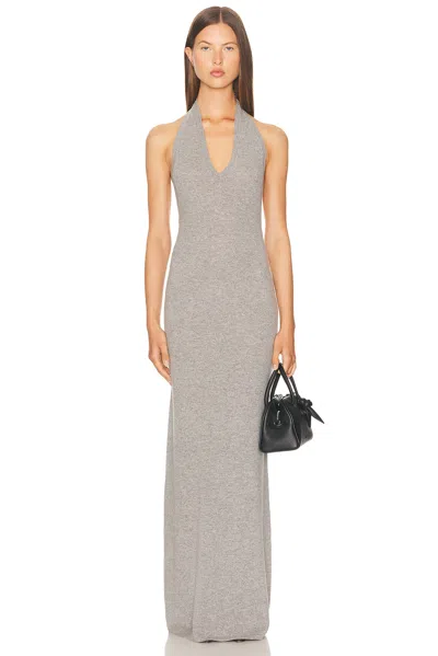 Nili Lotan Shaya Sweater Dress In Gray