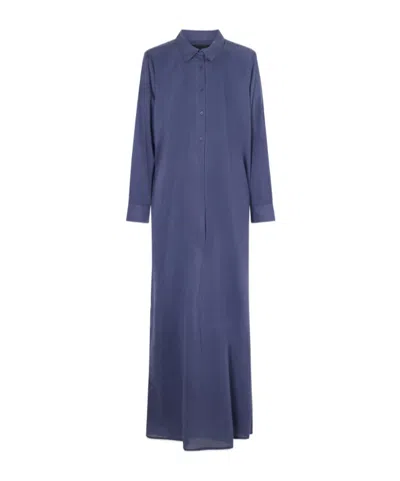 Nili Lotan Mina Cotton-voile Midi Dress In Multi