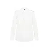 Nili Lotan Jeanette Long-sleeved Shirt In Silk In White